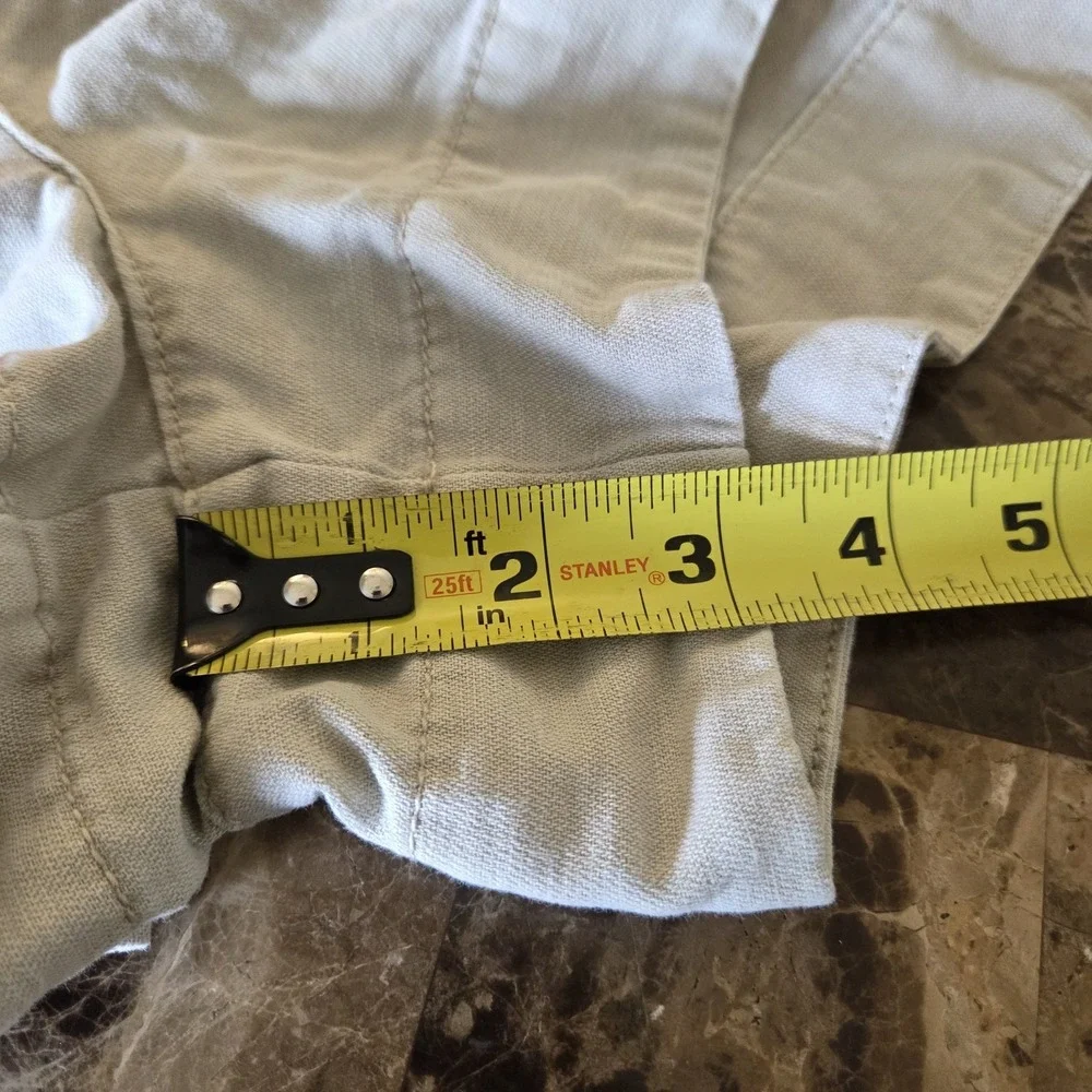 Joie‎ sz XXL khaki shorts cotton/linen lightweight summer casual beach vacation